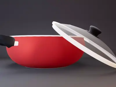 non  stick Free low-poly 3D model