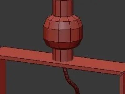 Untitled light fixture 3D model