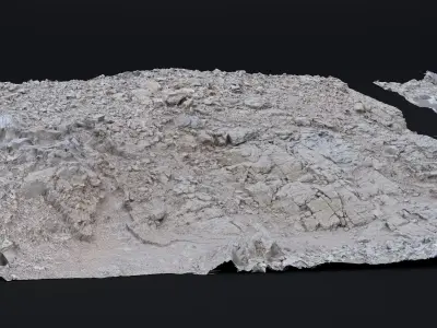 DEATH VALLEY ROCK FORMATION 006 2024 3D model