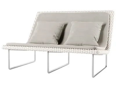 Sand Loveseat by Paola Lenti  3D model