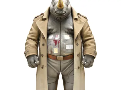 BeastBound Guardians - Anthro Warrior Collection 3D print model