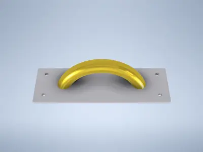 Tool handle 3D model