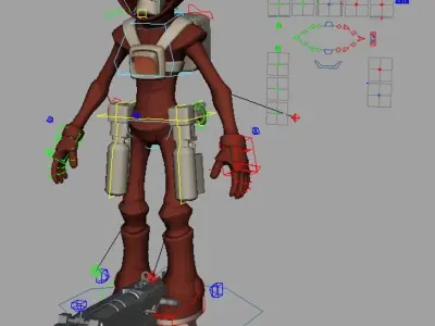  Skull Chaser Anim Rig 