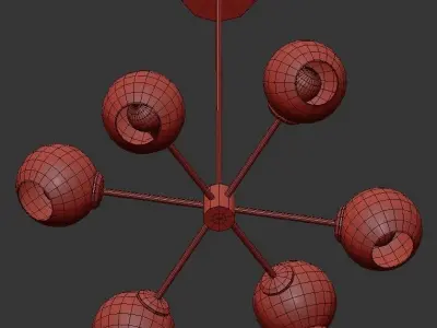 Staggered Glass 6 3D model