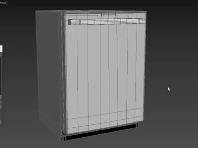 GE Profile Dishwasher PDT715SYNFS 3D model