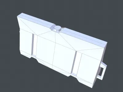 Barrier Free  Free low-poly 3D model