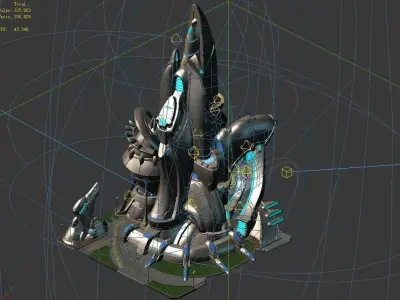 City State Fleet - Landlord Building 08 3D model