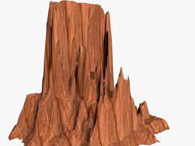 Canyon 3D Model yosemite mountain 3D model