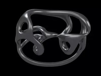 Abstract Shape v30 003 Low-poly 3D model