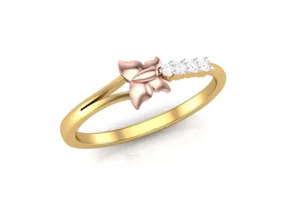 Delicate Ring - 21 3D print model