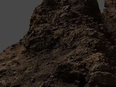 Cliffpart01 3D model