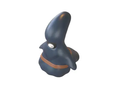 Slime OI v1 0004 Low-poly 3D model