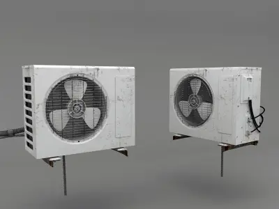 AirConditioning air conditioner - air conditioner 3D model