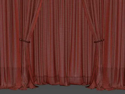 Curtain 10 3D model
