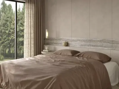 Bedroom 3D model 17