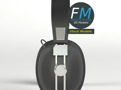 Hi-Fi headphones 3D model