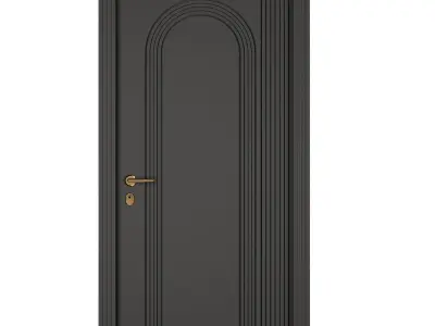 Entrance door set208 3D model