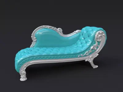 sofa High quality 3d models for processing on a cnc machine STL 3D model