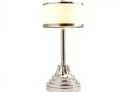 Elegant Table Lamp D Model Pack Low-poly 3D model