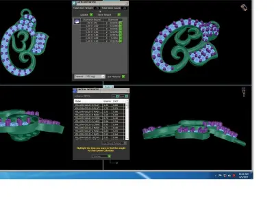 Spiritual Ganesha Pendant 3D print model