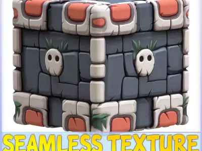 Stylized Wall Seamless Texture Texture 71