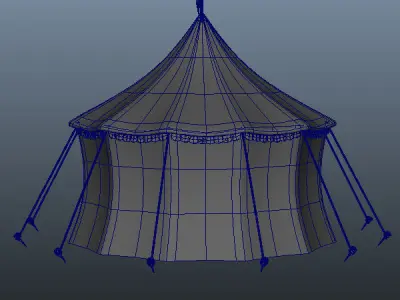 Circus Tent 3D model