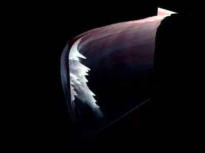 Barnards Merope Nebula 3D model