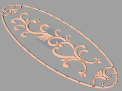 CNC 3D relief design STL format file used for artcam aspire E708 3D model