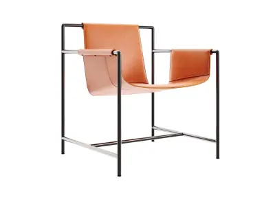 MingS Heart Armchair 3D model