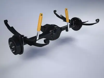 Rear Classic Chassis 3D model