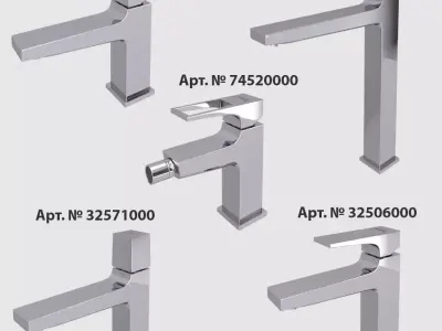 Hansgrohe Metropol SET 2 3D model