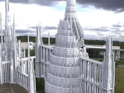 Babylon Collection 3 aqueduct series 3D model