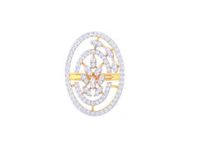  Women Ring MTL 3dm STL OBJ FBX Details 3D print model 5