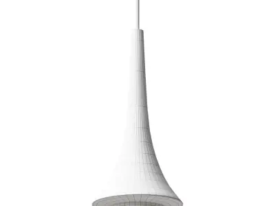 Contemporary Nordic Single 1 Lights Pendant Lamp 3D model