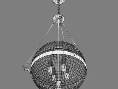 816044 Modena Lightstar chandelier 3D model