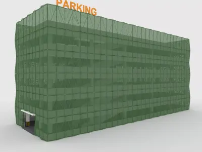 Building Parking 1 3D model