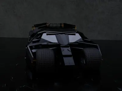 Batmobile - Tumbler - The Dark Knight Trilogy 3D model