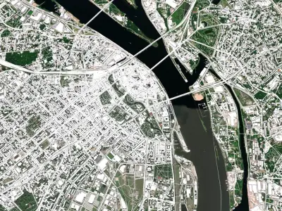 Cityscape Riga Latvia 3D model