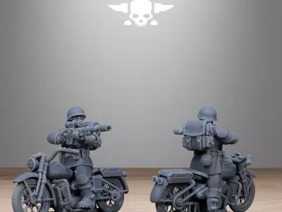 FreeGuard Bikers 3D print model