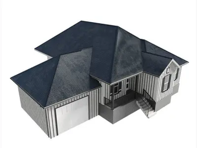 Cottage house 3D model