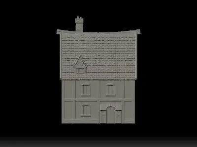 Village House 3D print model