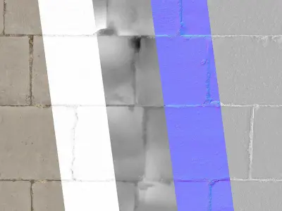 Block Paving 08 - Photogrammetry based Environment Texture  Texture