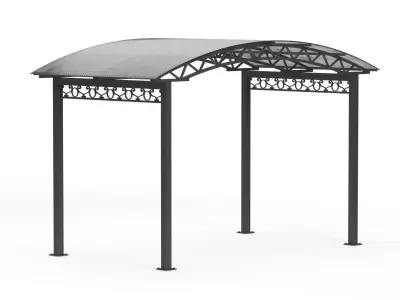Carport metal  3D model