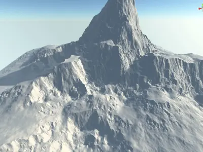 Massive Mountain Seamless 3D model