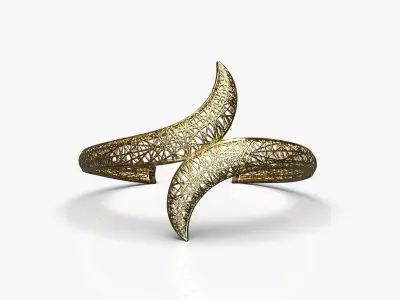 Light stylized bracelet 3D print model