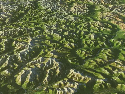  National parks of Alaska - realistic huge scale landscape environments 