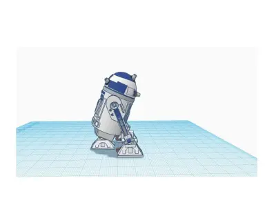 R2-D2 star wars r2d2 3D print model