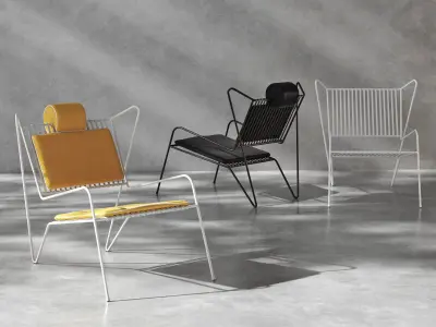 Capri Easy Chair 3D model