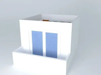 carlaorkut house with doors Free 3D model