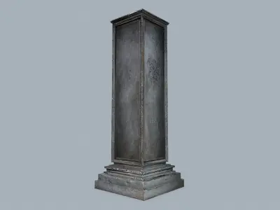 monolith Low-poly 3D model